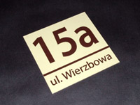 Tablice adresowe bezpośrednio od producenta - Wrocław, Oława, Oleśnica, Brzeg, Siechnice